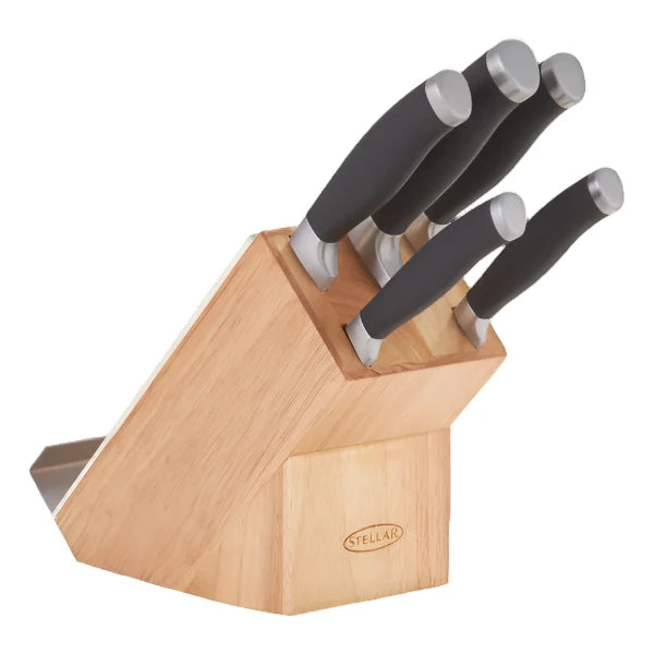 Stellar James Martin 5 Piece Knife Block Set  IJ60