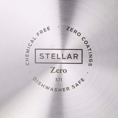 Stellar Zero Tri-Ply Uncoated 30cm Wok: SZ30W