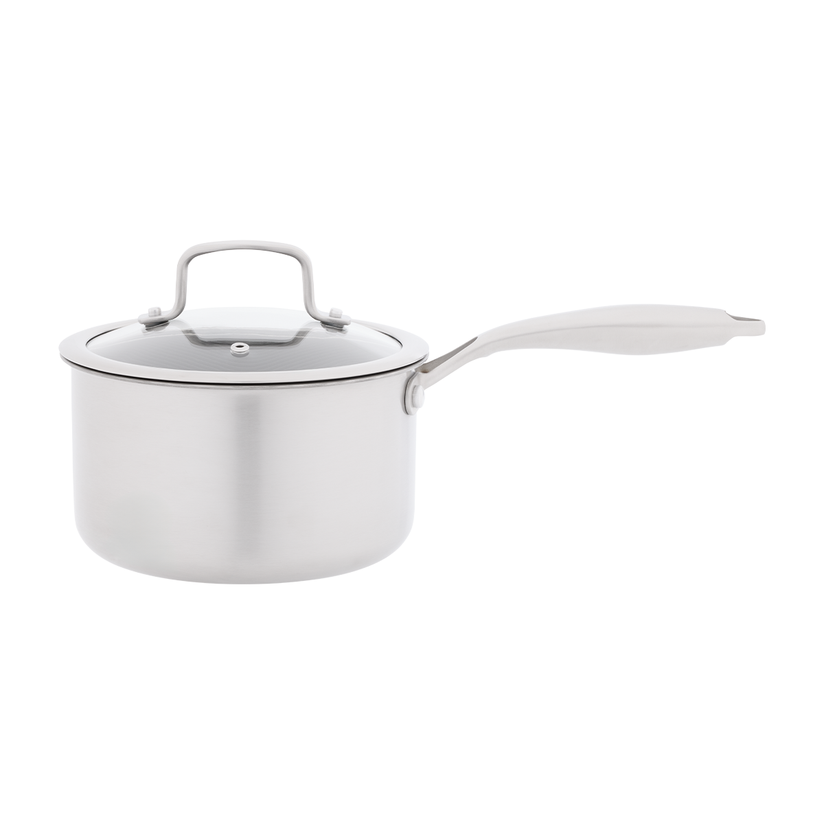 Stellar Zero Tri-Ply Uncoated 18cm Saucepan: SZ18SP