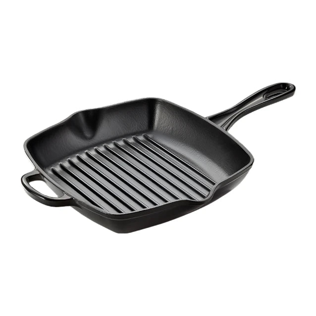 Stellar Cast Iron Grill Pan 27cm x 27cm SX21