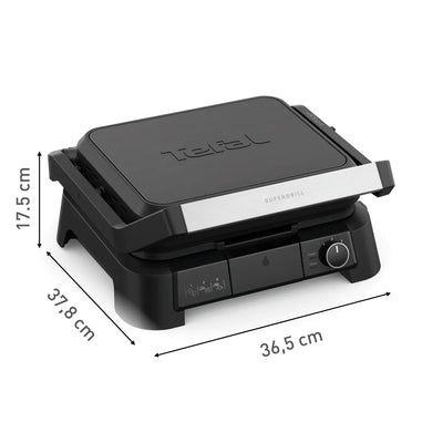 Tefal SuperGrill 3in1 Black: GC5108G1