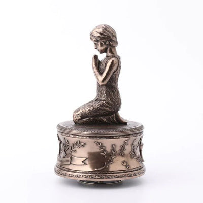 Genesis Bronze - First Holy Communion Music Box Girl: VV005