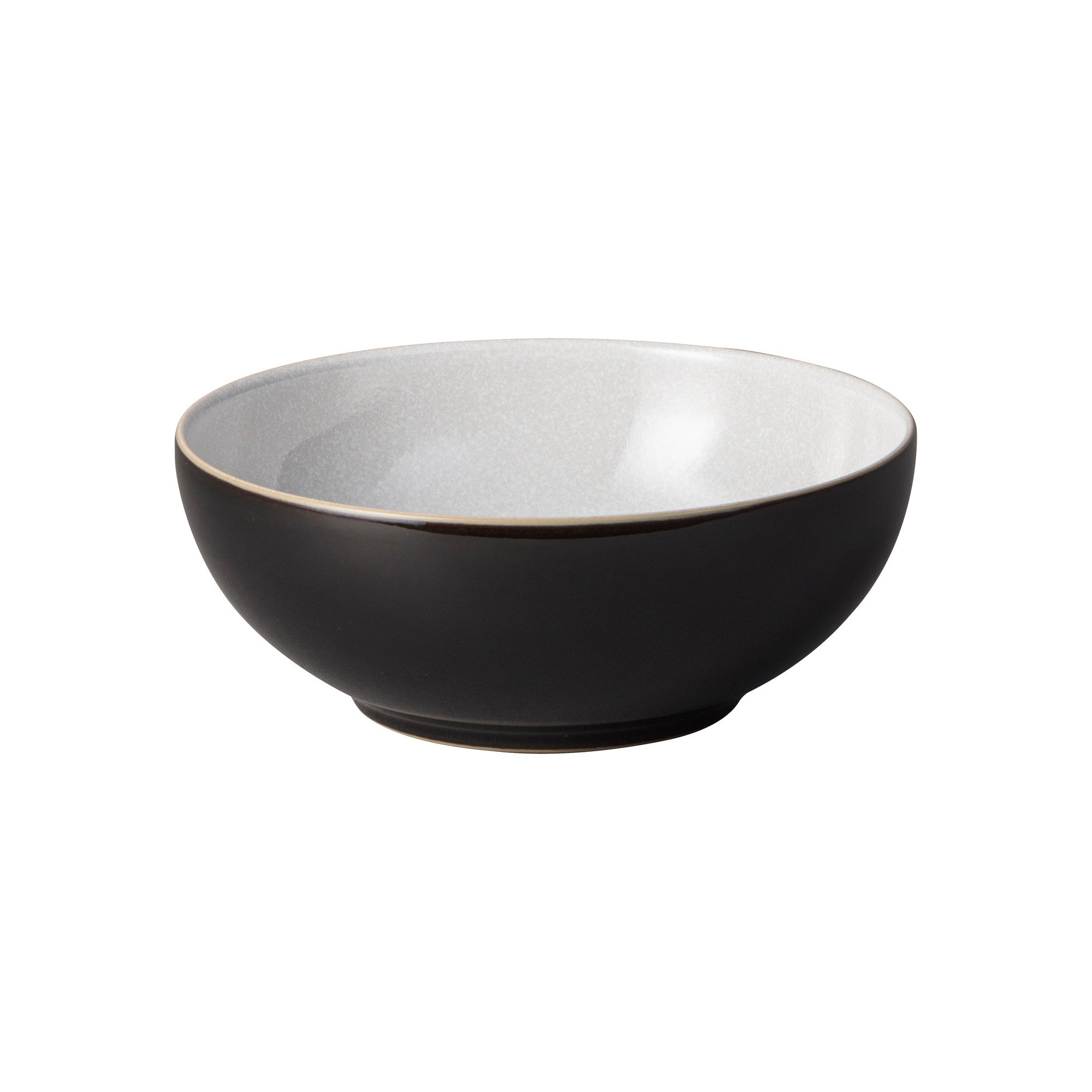 Denby Elements Black Coupe Cereal Bowl