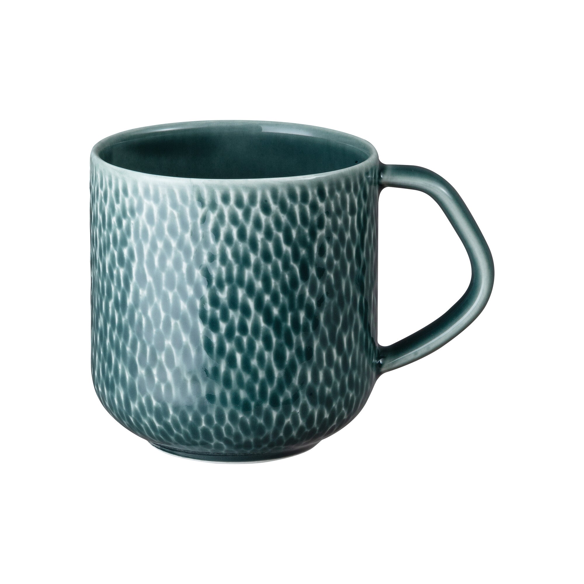 Denby Carve Green Porcelain Large Mug