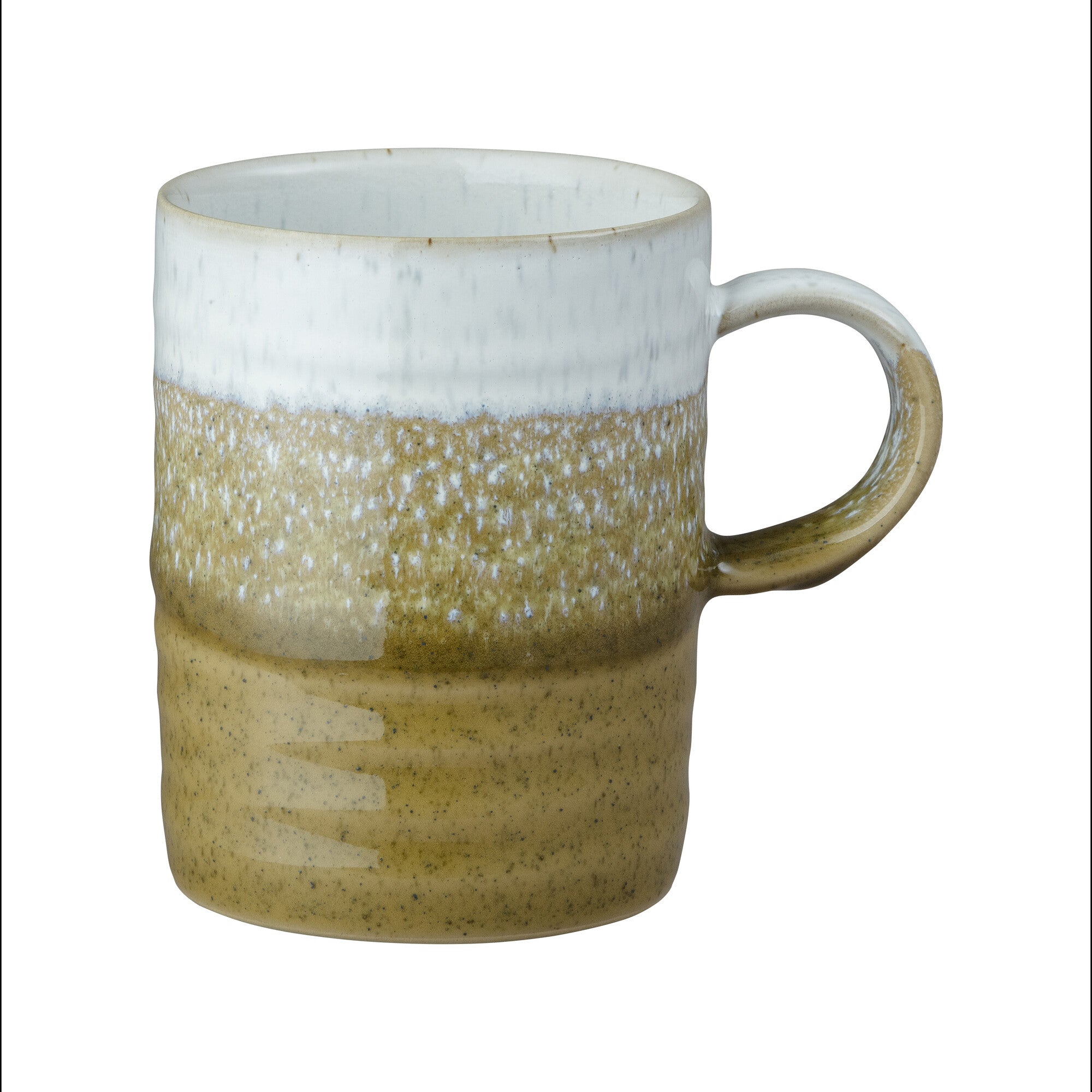 Denby Kiln Accent Ridged Mug Ochre