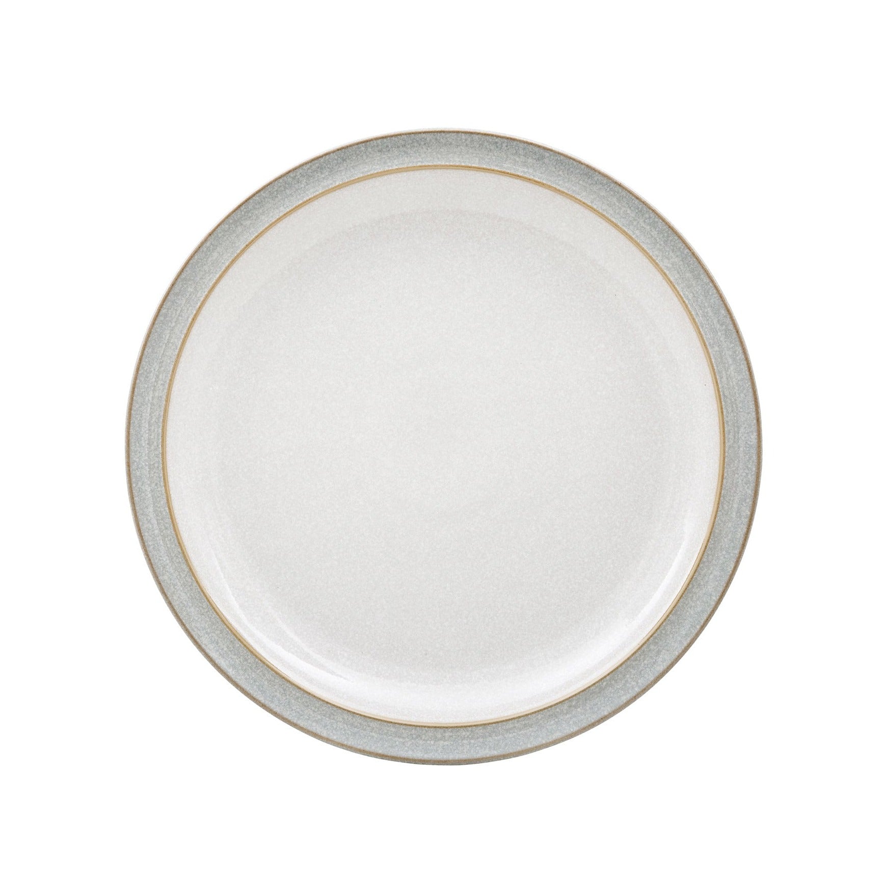 Denby Elements Light Grey Dinner Plate