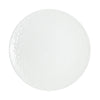 Denby Carve White Porcelain Medium Plate