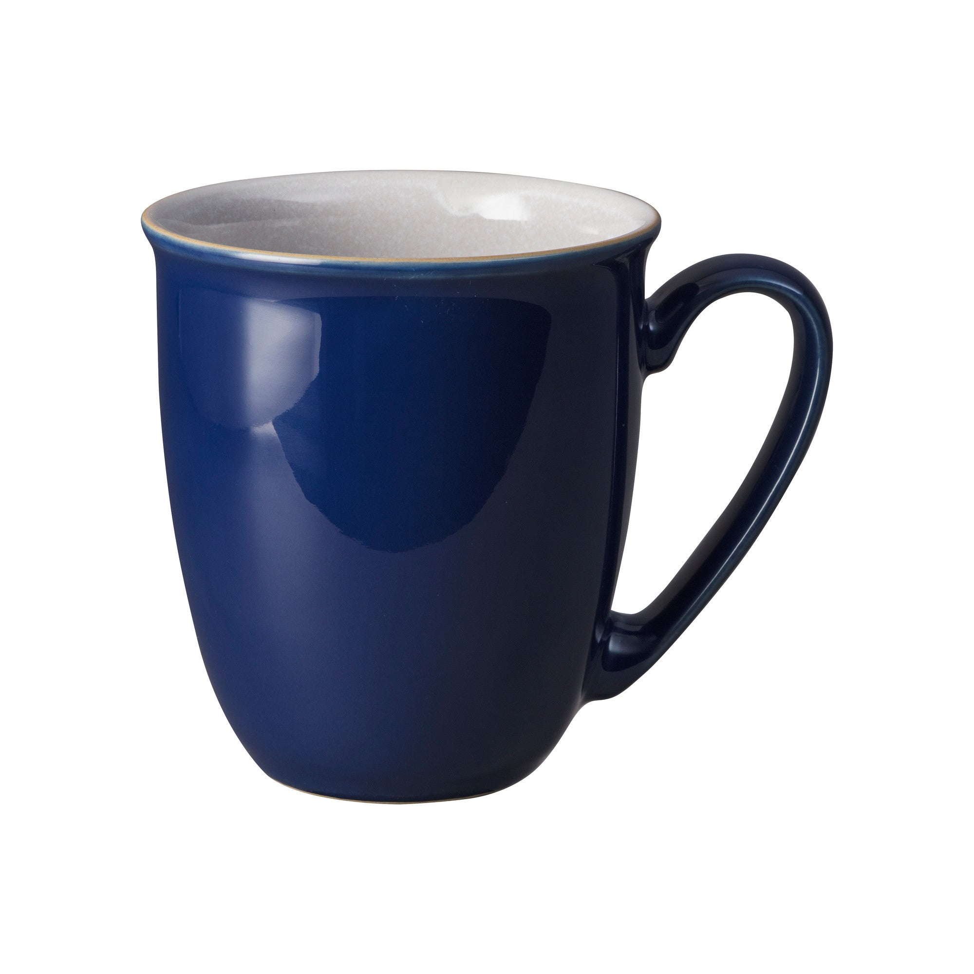 Denby Elements Dark Blue Coffee Beaker / Mug