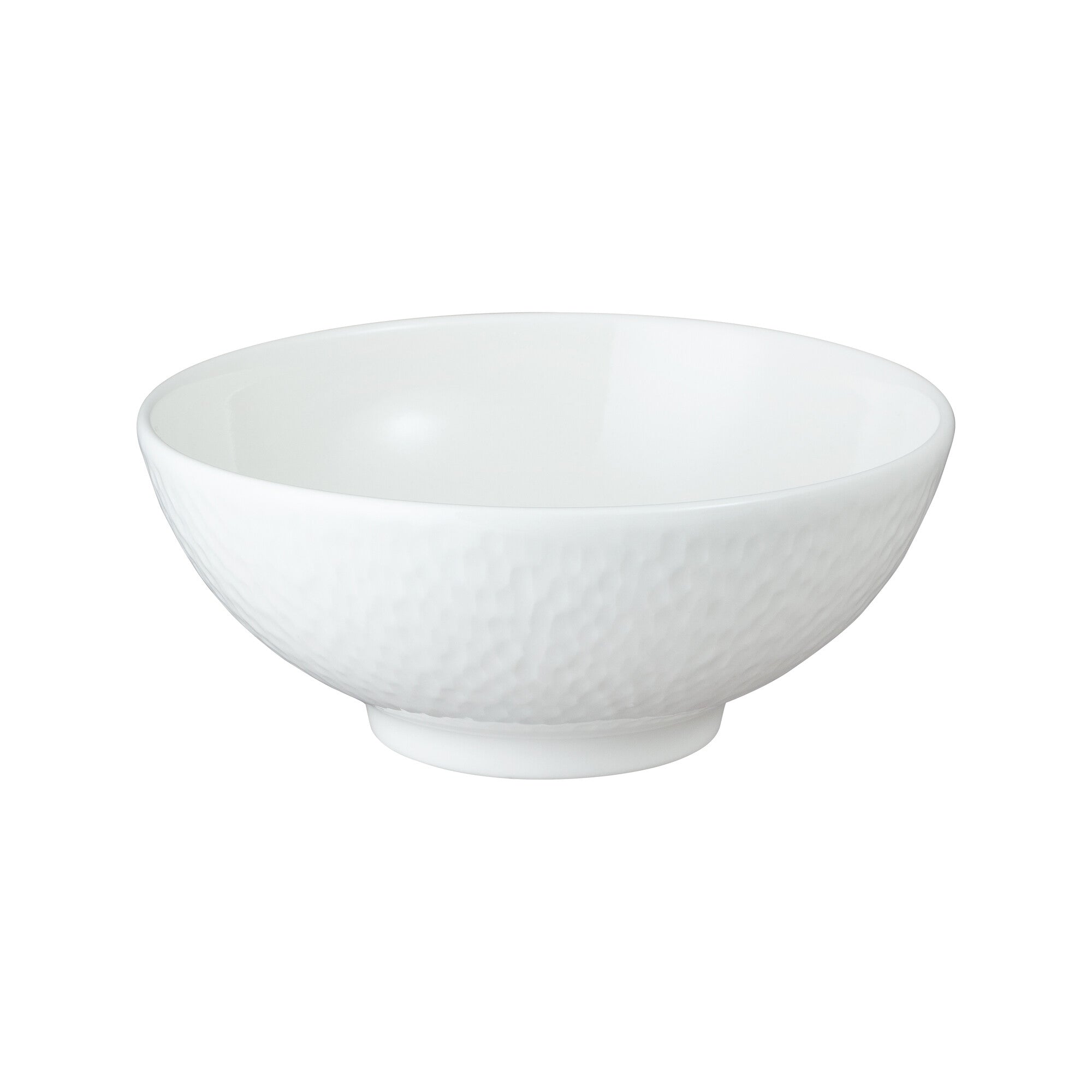 Denby Carve White Porcelain Cereal Bowl