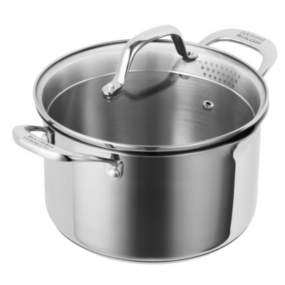 Kuhn Rikon AllRound Plus Casserole with draining lid 3.7L 20cm