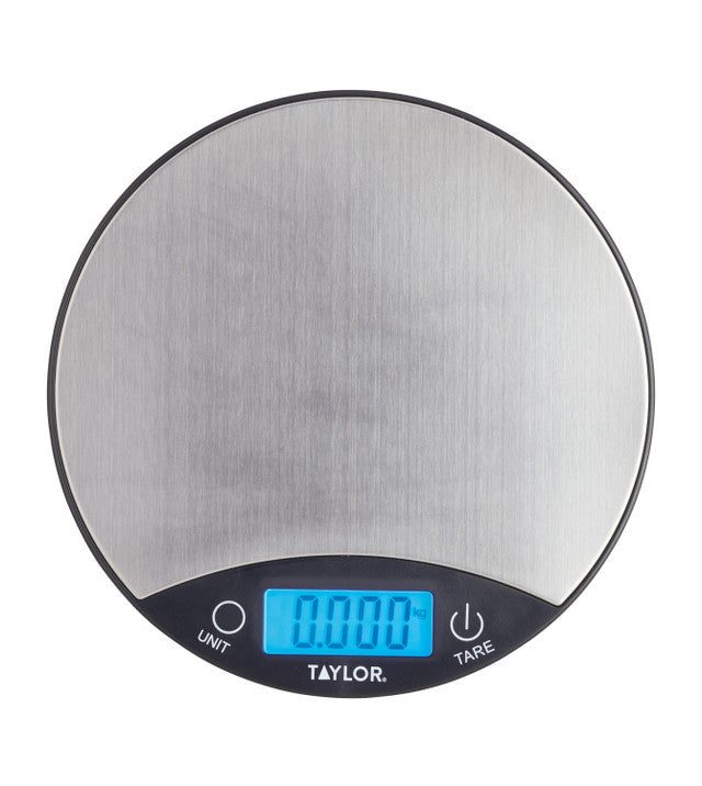 Taylor Pro Digital Dual 5Kg Kitchen Scales - Black & Silver