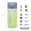 Stanley Quick Flip Water Bottle  0.47L - Citron - Last Chance to Buy