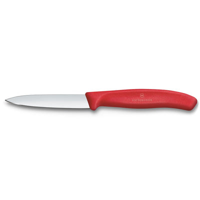 Victorinox Swiss Classic Paring Knife Set with Y-Peeler Red
