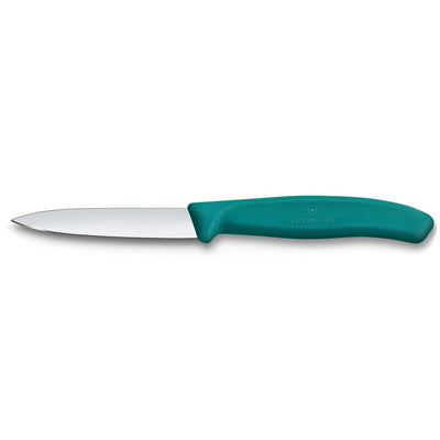 Victorinox Swiss Classic 3 Piece Paring Knife Set with I-Peeler, Green
