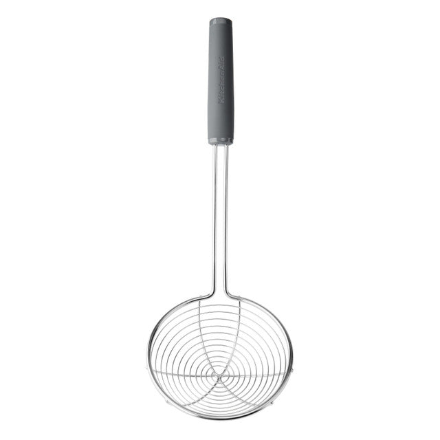 KitchenAid Soft Grip Skimmer - Charcoal Grey KAS010OHCGG - Last chance to buy