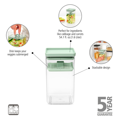 Brabantia Tasty+ Fermentation Kit - Jade Green