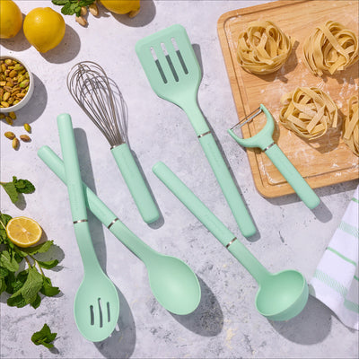KitchenAid 6 Piece Universal Tool & Gadget Set: Mint Green