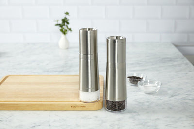 KitchenAid Stainless Steel Salt and Pepper Grinders, Set of 2 KOG988OSSSA