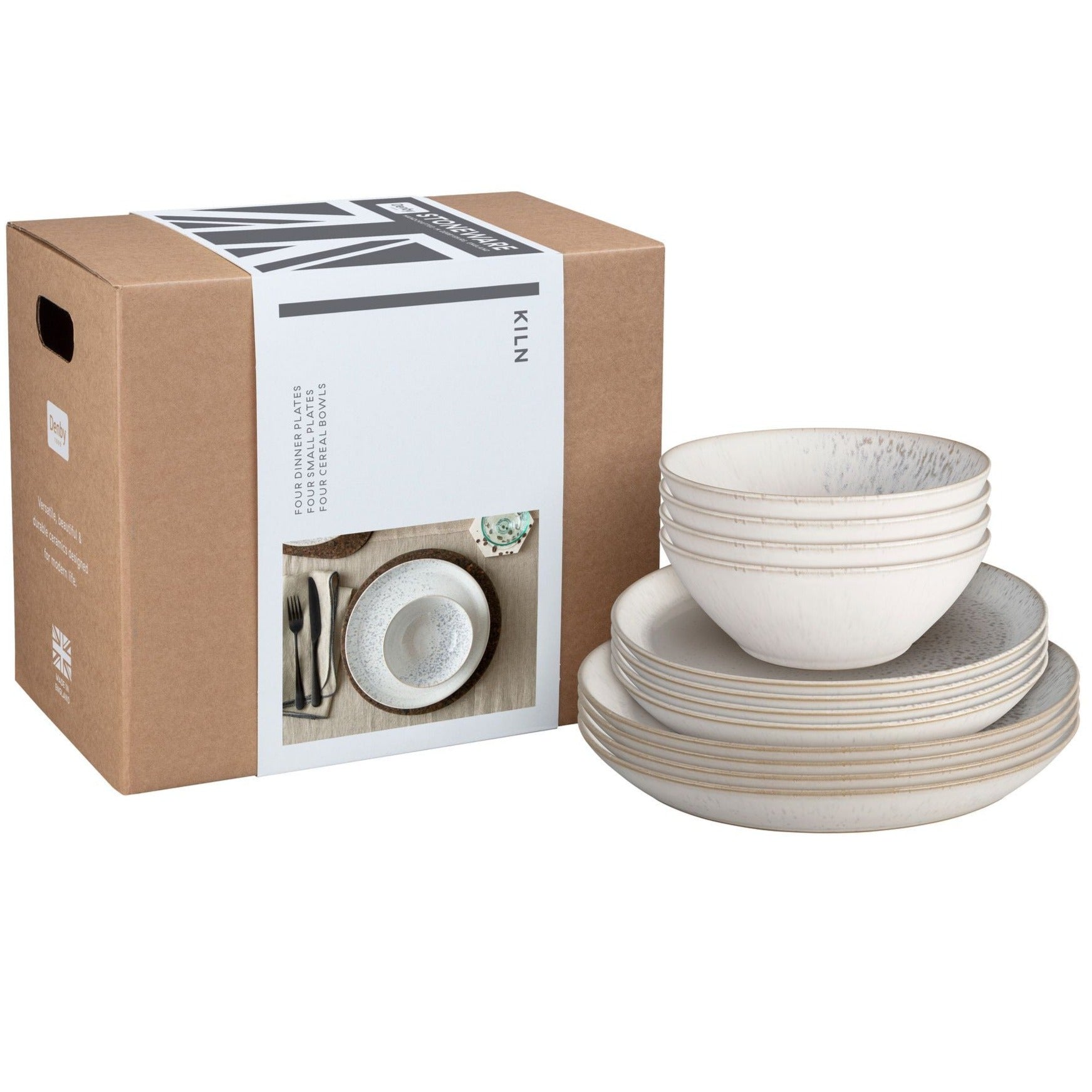 Denby Kiln 12 Piece Dinner Set First Ireland