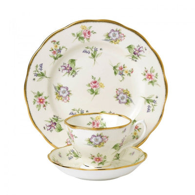 100 Years Of Royal Albert 1920 Spring Meadow 3-Piece Set