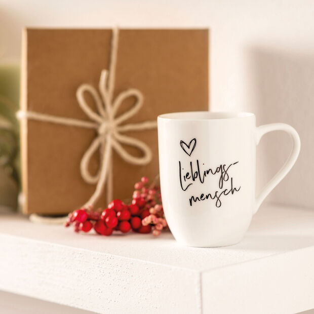 Villeroy and Boch Statement Mug Lieblingsmensch