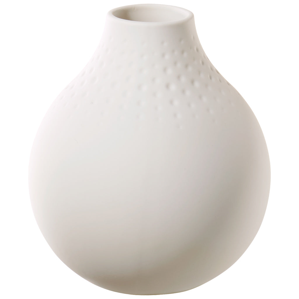 Villeroy and Boch Manufacture Collier Blanc Vase Perle Small