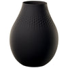 Villeroy and Boch Manufacture Collier Noir Vase Perle Tall