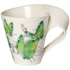 Villeroy and Boch New Wave Caffe Deep Green Hairstreak Mug in Giftbox