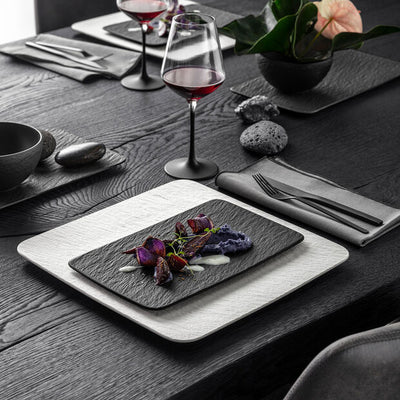 Villeroy and Boch Manufacture Rock Rectangular Multifunctional Plate
