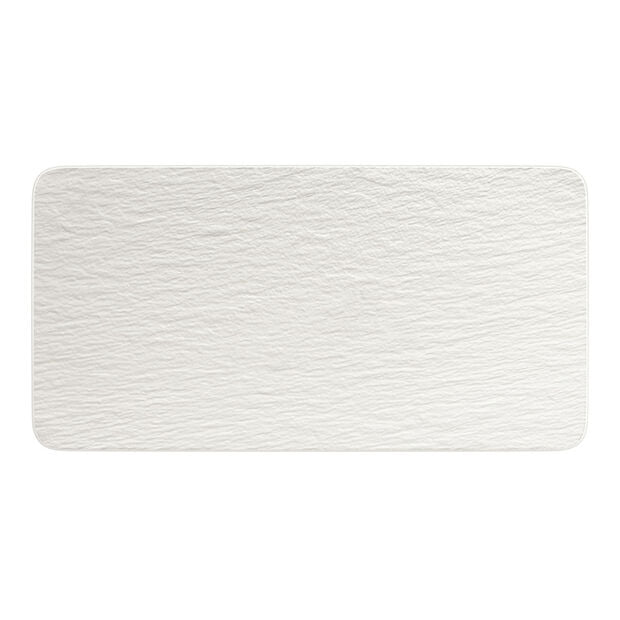 Villeroy and Boch Manufacture Rock Blanc Rectangular Serving Plate