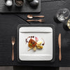 Villeroy and Boch Manufacture Rock Blanc Square Flat Plate