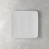 Villeroy and Boch Manufacture Rock Blanc Square Serving Plate / Gourmet Plate