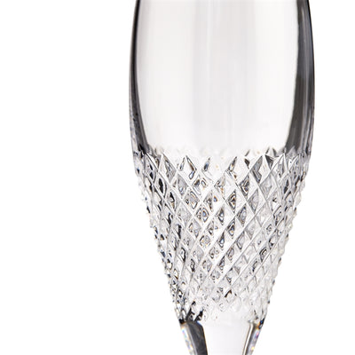 Wedgwood Vera Wang Diamond Mosaic Champagne Flute Pair