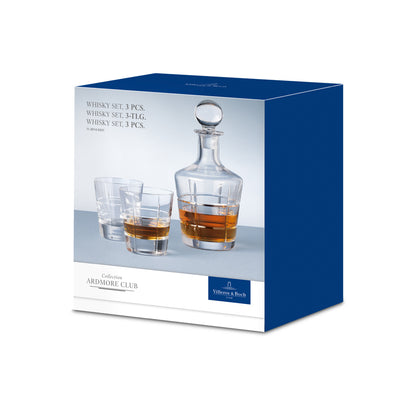 Villeroy and Boch Ardmore Club Whisky set 3 Pieces