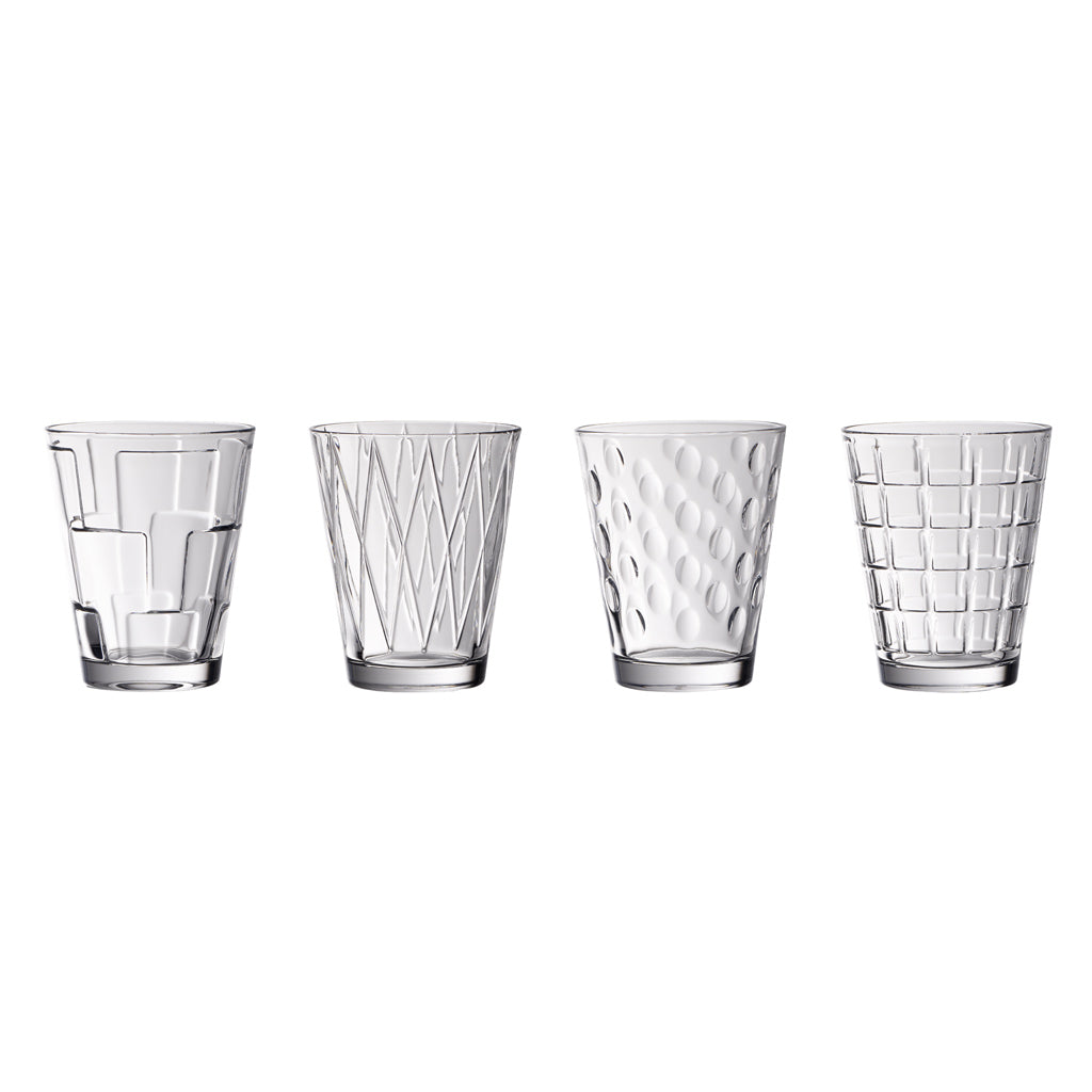 Villeroy and Boch Dressed Up Water Glass Clear set of 4