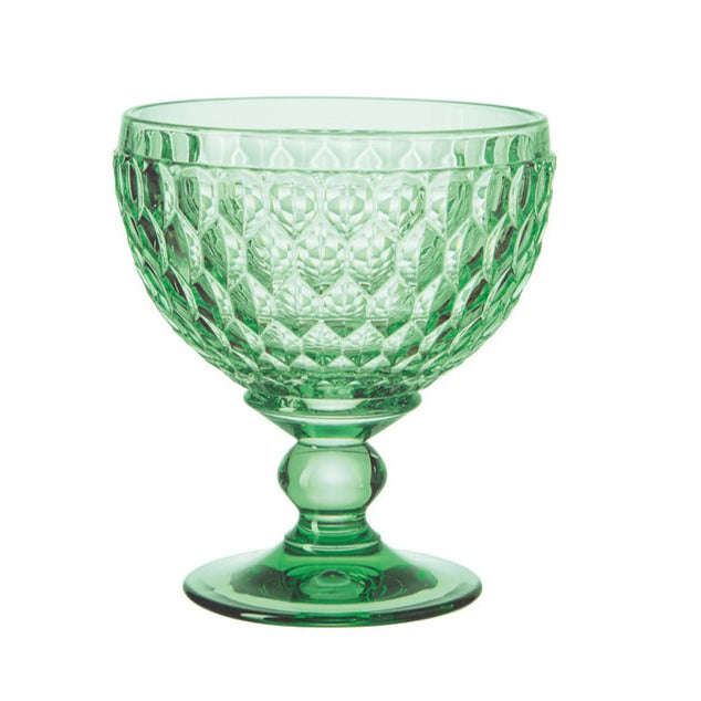Villeroy and Boch Boston Coloured Champagne / Dessert Bowl Green Set of 4