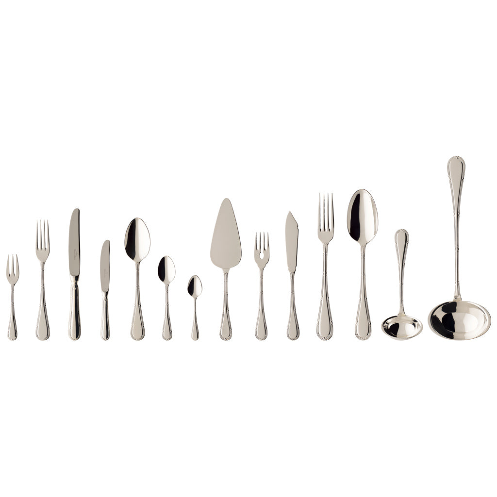 Villeroy and Boch Kreuzband Septfontaines 120 Silver Plated 113 Piece Cutlery Set