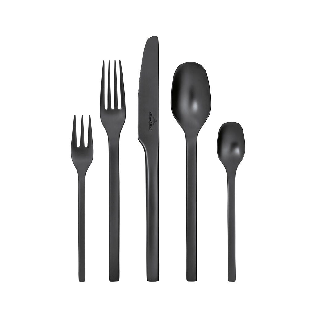 Villeroy and Boch Manufacture Rock Cutlery 20 Piece Set