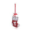 Tipperary Crystal Alphabet Stocking Christmas Decoration - T - Last chance to buy