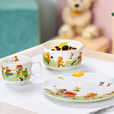 Villeroy and Boch Hungry as a Bear 3 Piece Childrens Tableware Set