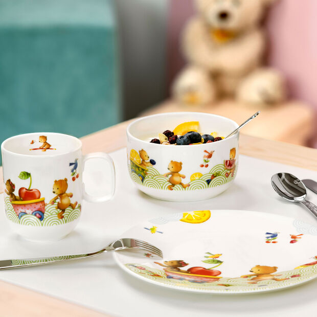 Villeroy and Boch Hungry as a Bear 7 Piece Childrens Tableware Set