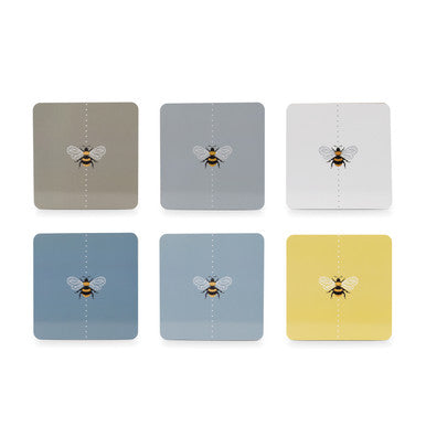 Tipperary Crystal Bees - Bee Set of 6 Coasters