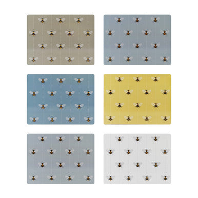 Tipperary Crystal Bees - Bee Set of 6 Placemats