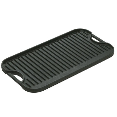 Lodge Pre Seasoned Cast Iron Reversible Griddle 20 x 10 inches 17LPG13
