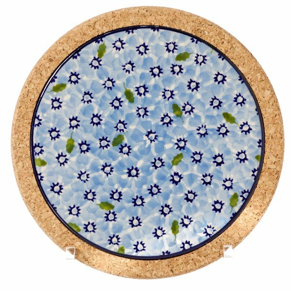 Nicholas Mosse Lawn Light Blue - Round Trivet
