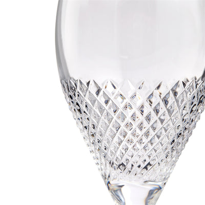 Wedgwood Vera Wang Diamond Mosaic Wine Goblet Pair