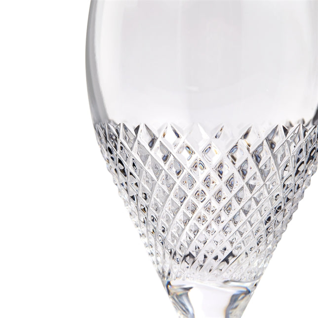 Wedgwood Vera Wang Diamond Mosaic Wine Goblet Pair