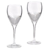 Wedgwood Vera Wang Diamond Mosaic Wine Goblet Pair