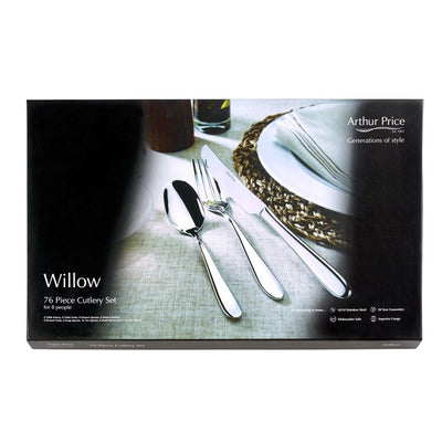 Arthur Price Willow 76 Piece Cutlery Set
