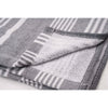Cuisinart Fouta Printed Tea Towel 40x70cm 2pk - Grey Stripe  31812